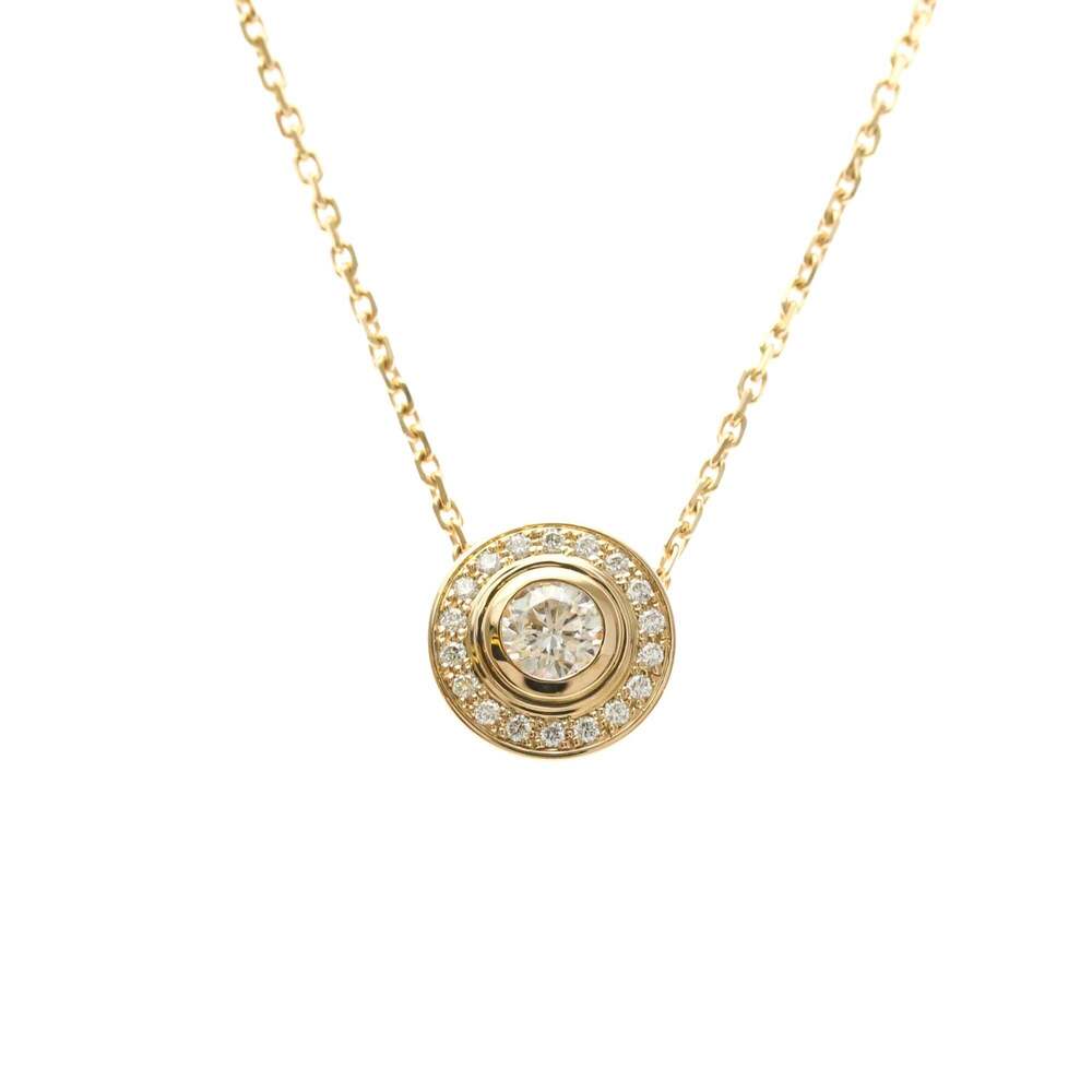 Cartier Damour Diamond Necklace Pink Gold (18K) Diamond Men,Women Fashion Pen...